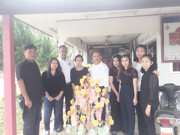 ร่วมทำบุญทอดผ้าป่าสามัคคีเพื่อการศึกษา ณ รร บ้านคชธาร